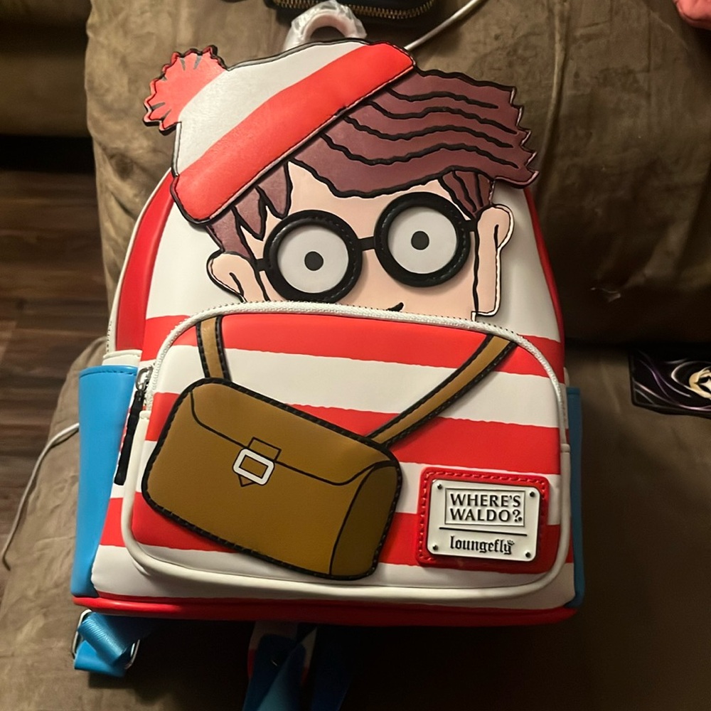 Where’s Waldo Loungefly bag!! NWT
